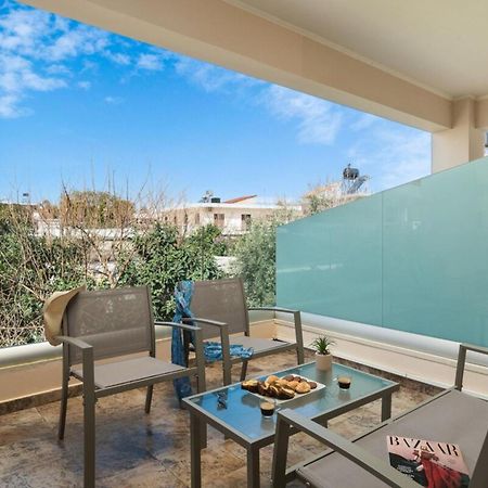 Harmony Apartment In Chania Chrissi Akti Chania Exterior foto