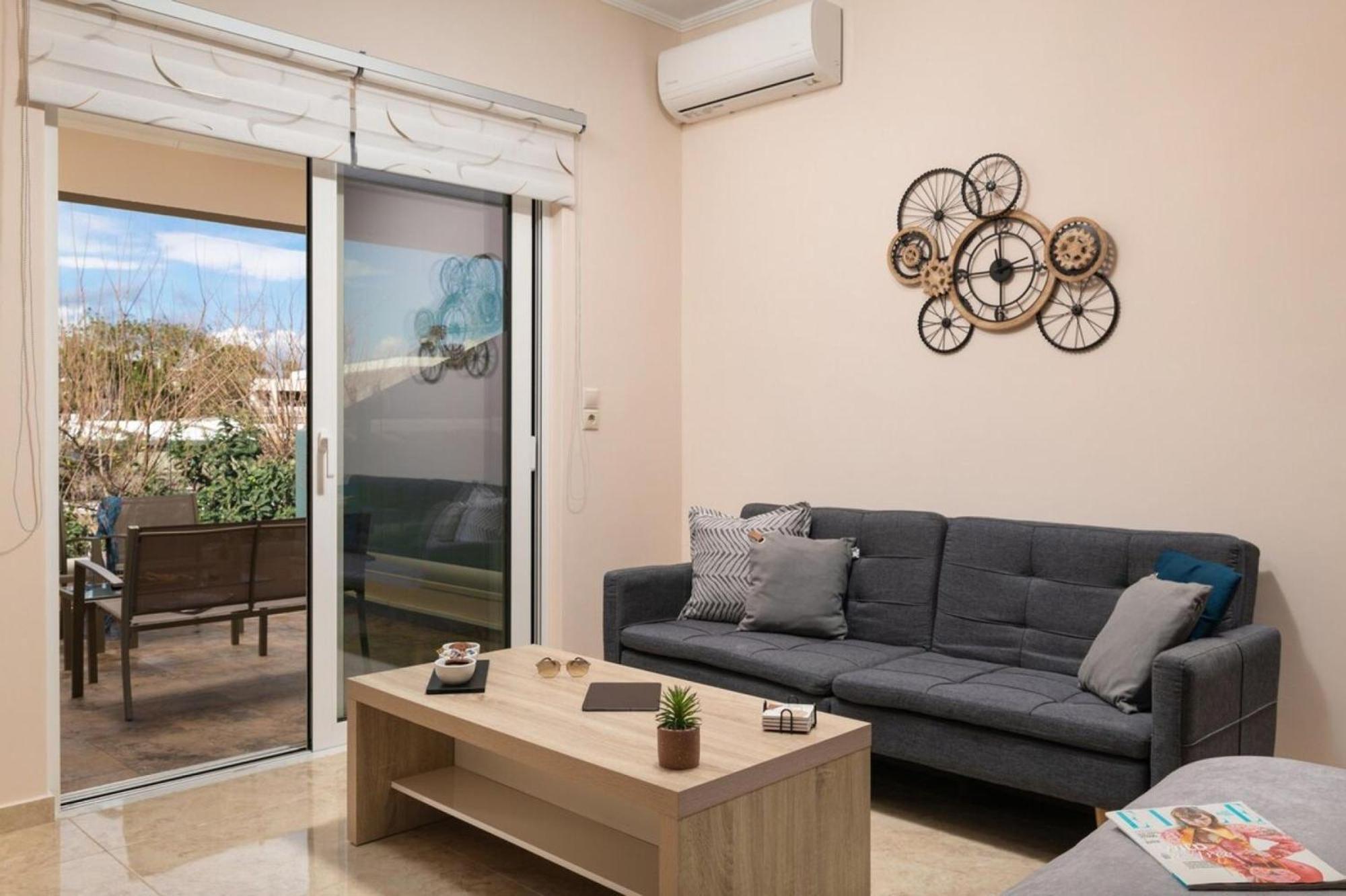 Harmony Apartment In Chania Chrissi Akti Chania Exterior foto