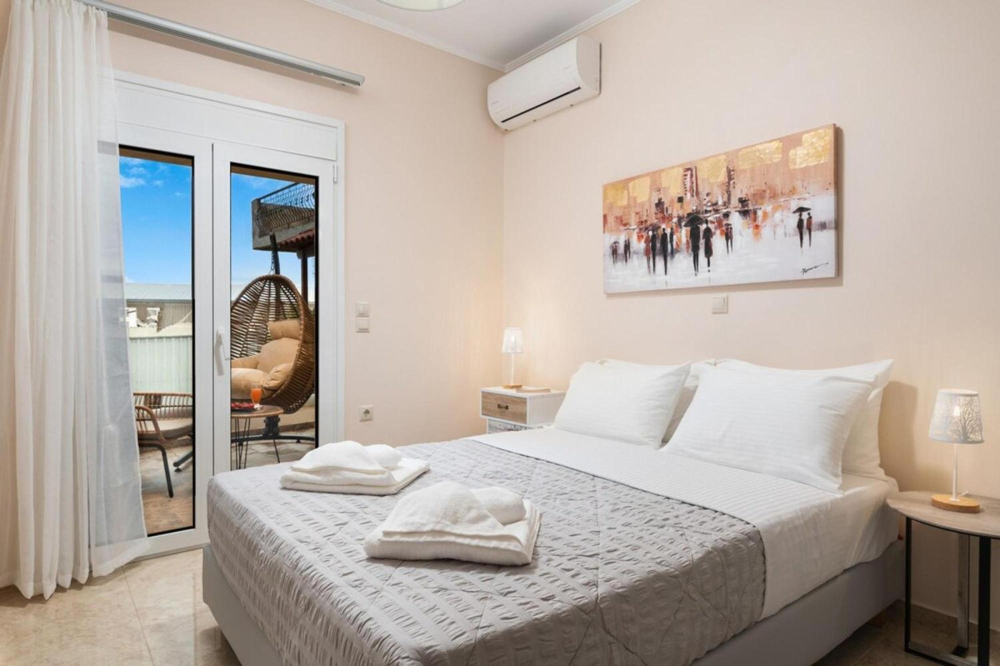 Harmony Apartment In Chania Chrissi Akti Chania Exterior foto