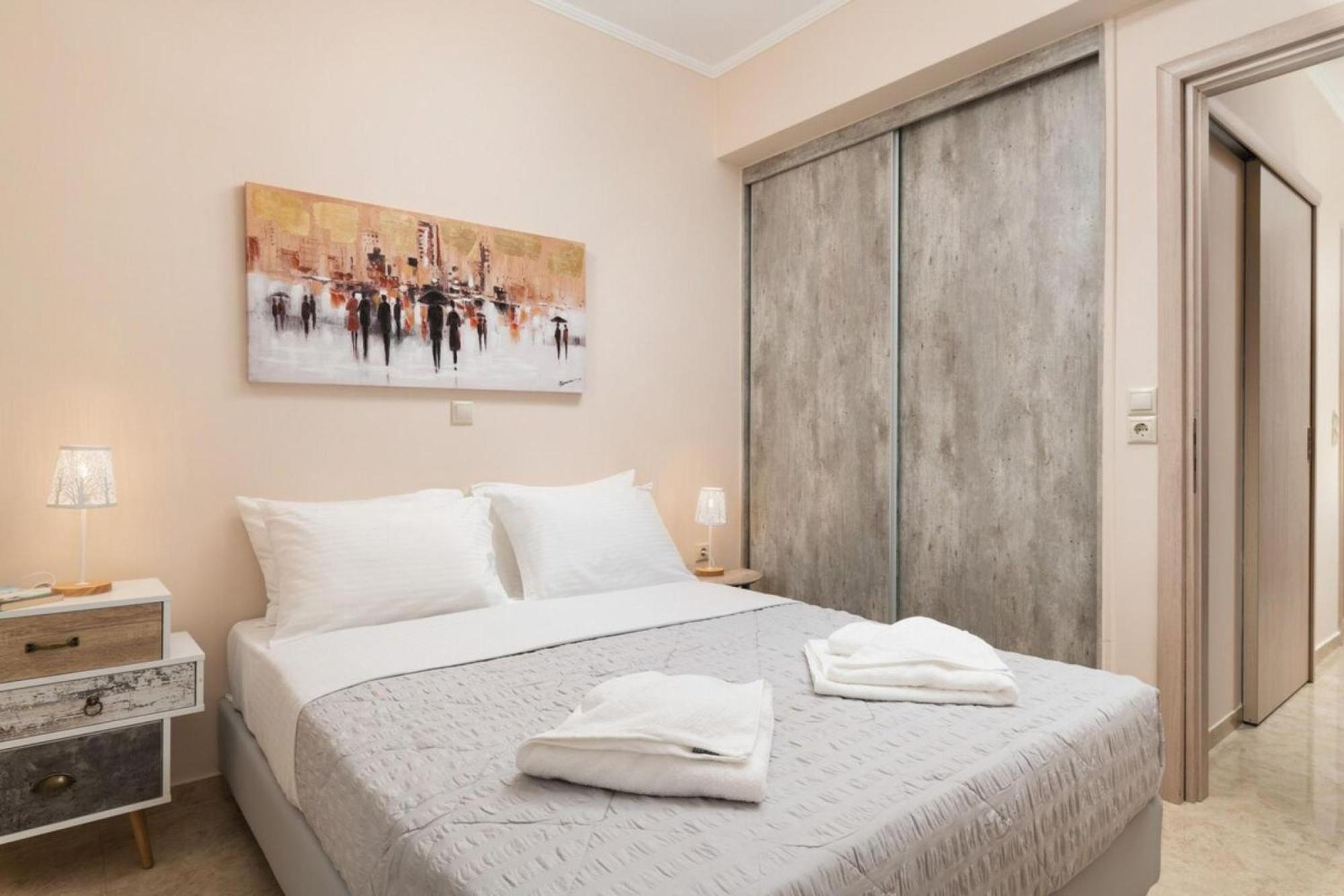 Harmony Apartment In Chania Chrissi Akti Chania Exterior foto